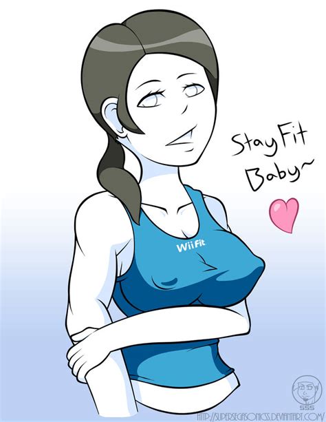 The Wii Fit Trainer joins the fray in the Super Smash Bros. . Sexy wii fit trainer